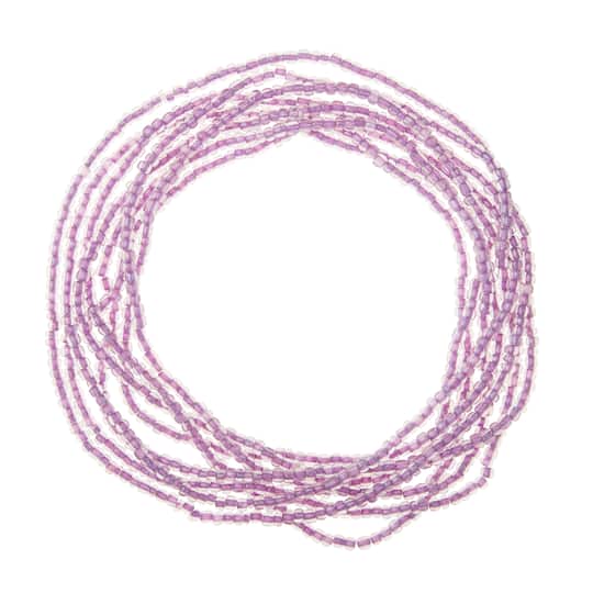 Purple Aurora Borealis Glass Seed Beads, 6/0 by Bead Landing™